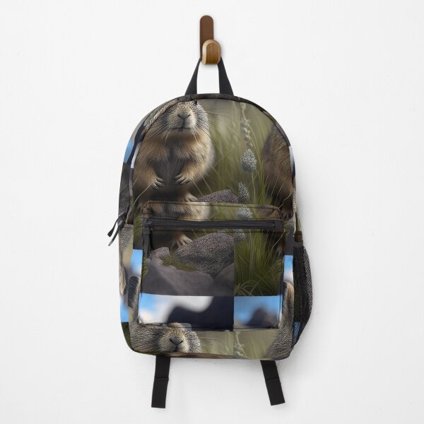 Item preview, Wildlife Artwork Abstract Art Cute Chinese Ili Pika Animals Oil Painting A212 designed and sold by MPCFICTION.