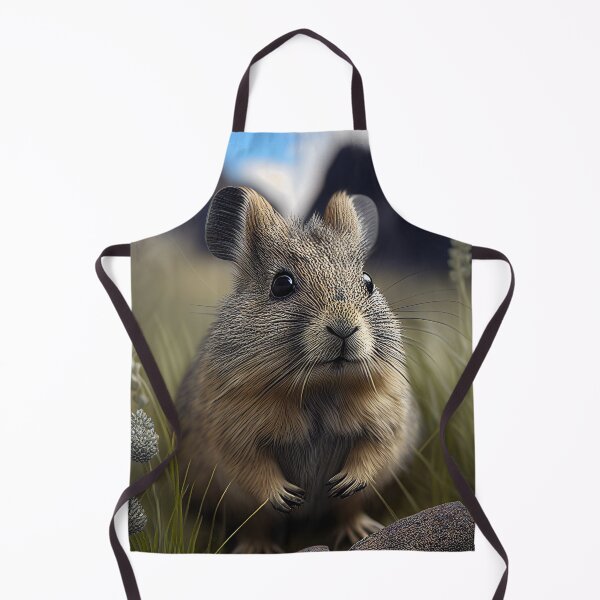 Item preview, Wildlife Artwork Abstract Art Cute Chinese Ili Pika Animals Oil Painting A212 designed and sold by MPCFICTION.