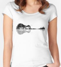 Nature Guitar Women's Fitted Scoop T-Shirt