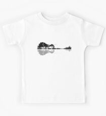 Natur Gitarre Kinder T-Shirt