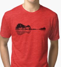 Nature Guitar Tri-blend T-Shirt