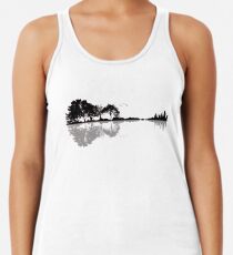 Camiseta de tirantes para mujer Naturaleza Guitarra