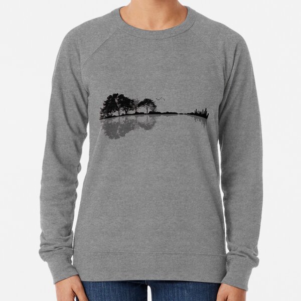 Nature Guitar Lightweight Sweatshirt