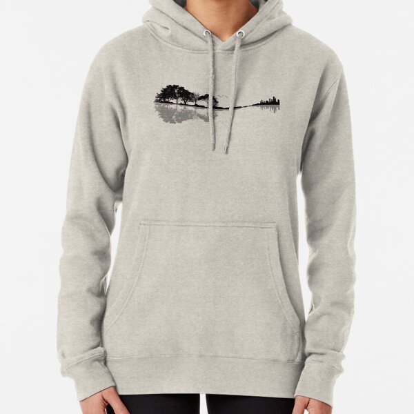 Nature Guitar Pullover Hoodie