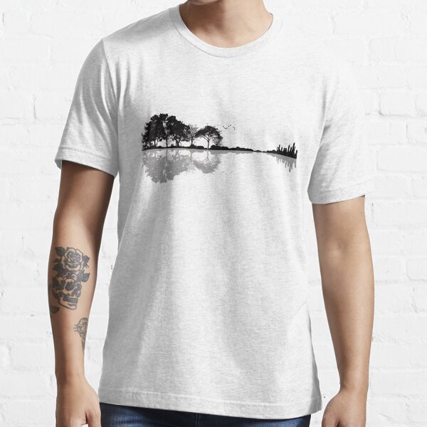 Nature Guitar Essential T-Shirt by maryedenoa