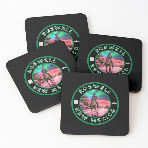 Item preview, Roswell New Mexico Alien Cowboy designed and sold by MojaveTradePost.