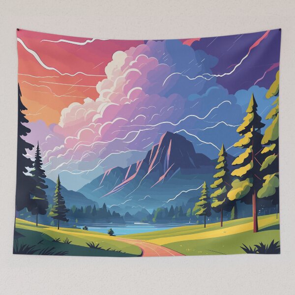 Item preview, Stormy Landscape designed and sold by WildlifeInc.