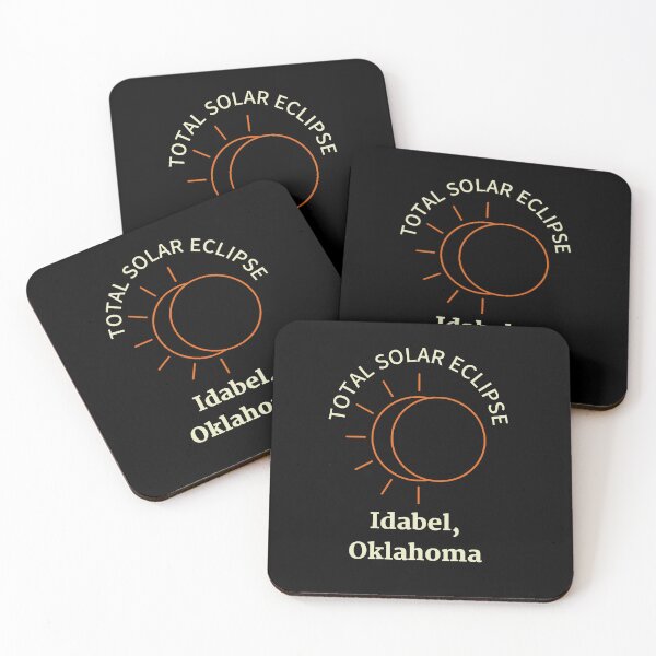 Item preview, Total Solar Eclipse Idabel Oklahoma April 8th 2024 designed and sold by MimsTees.