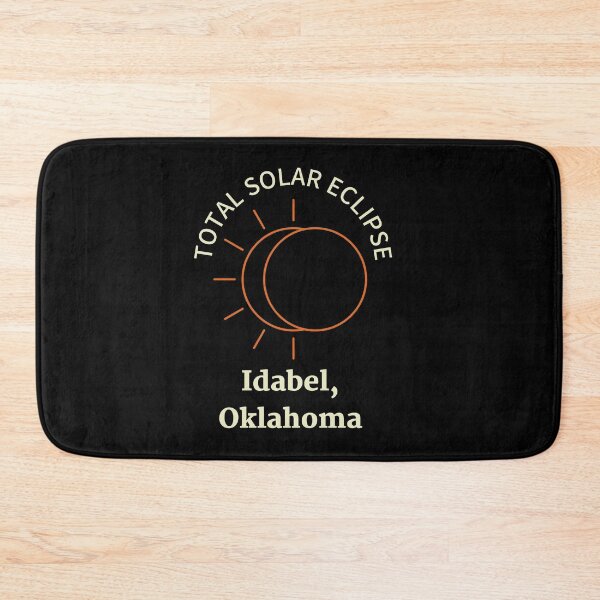 Item preview, Total Solar Eclipse Idabel Oklahoma April 8th 2024 designed and sold by MimsTees.