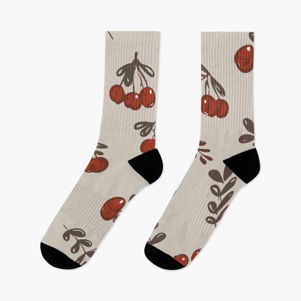 Item preview, Kirsa 1 - Botanical Pattern with Cherries designed and sold by BlertaDK.