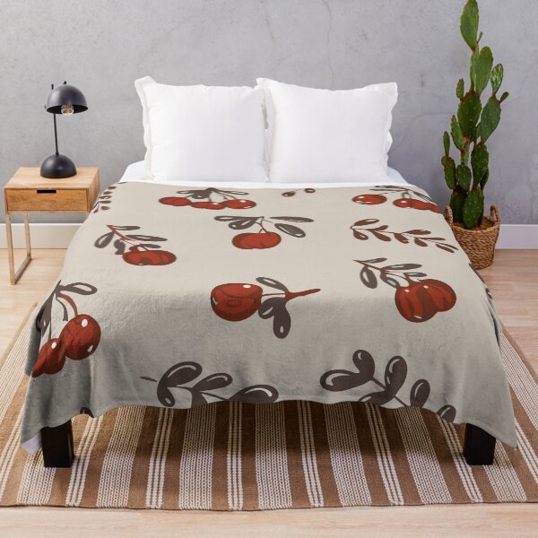 Item preview, Kirsa 1 - Botanical Pattern with Cherries designed and sold by BlertaDK.