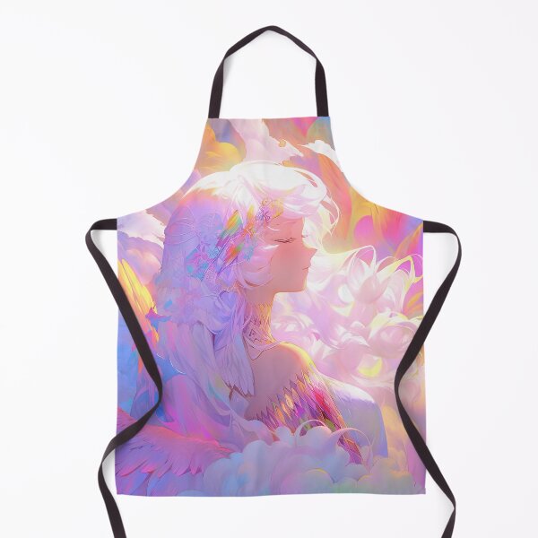 Item preview, Pastel Psychedelic Fantasy Angel Anime Girl designed and sold by bubblegoth.