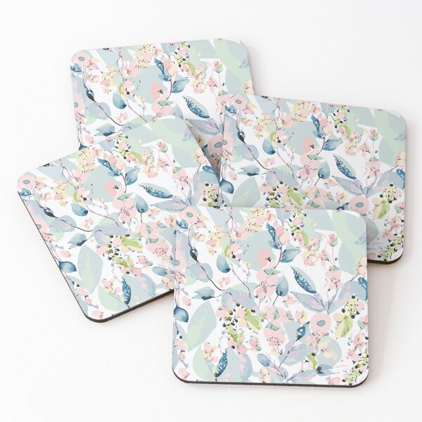 Item preview, Annie 1 - Watercolor Floral Pattern designed and sold by BlertaDK.