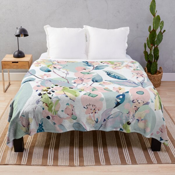 Item preview, Annie 1 - Watercolor Floral Pattern designed and sold by BlertaDK.