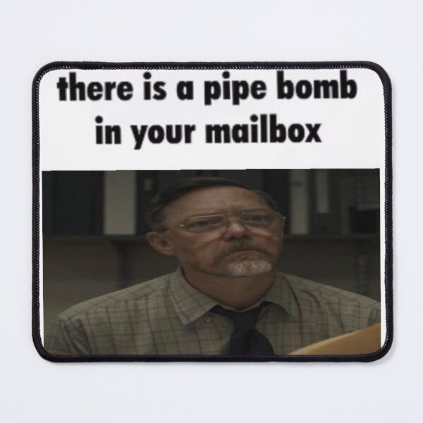 Item preview, matthew lillard william afton there is a pipe bomb in your mailbox meme designed and sold by RainbowTotoro.