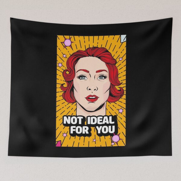 Item preview, Women not ideal for you designed and sold by ArtFeverShop.