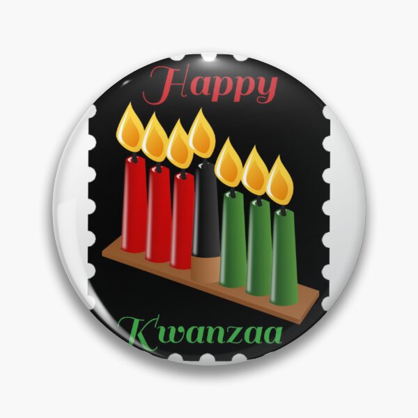 Item preview, Kwanzaa Kinara Stamp designed and sold by CMWorkshop.