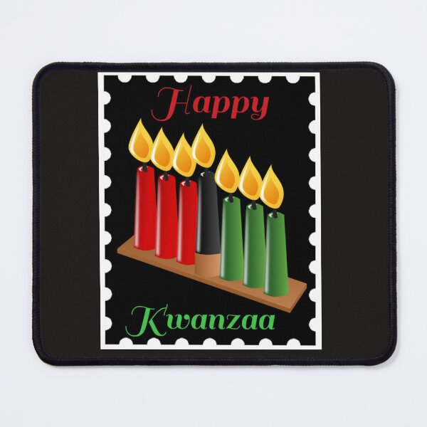 Item preview, Kwanzaa Kinara Stamp designed and sold by CMWorkshop.