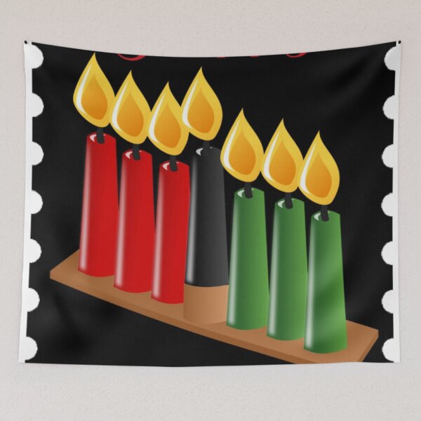 Item preview, Kwanzaa Kinara Stamp designed and sold by CMWorkshop.
