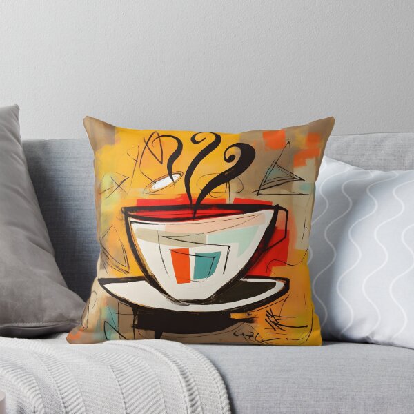 Item preview, Cubist Beans, Pop Art Dreams- Abstract Fusion of Flavors and Forms designed and sold by OlfactoART Studio.