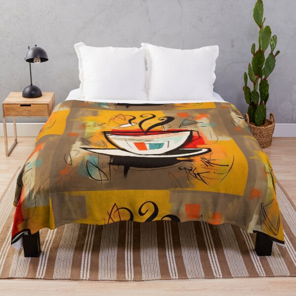 Item preview, Cubist Beans, Pop Art Dreams- Abstract Fusion of Flavors and Forms designed and sold by OlfactoART Studio.