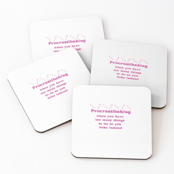 Item preview, Procrastibaking Pink Definition designed and sold by oliviajean30.