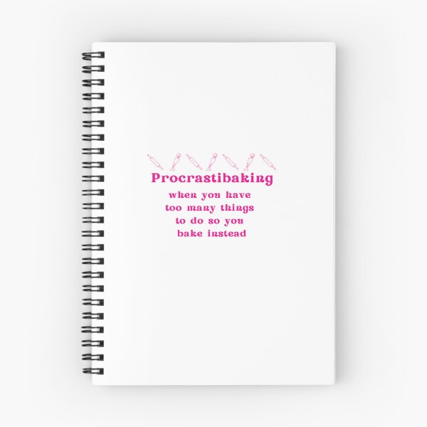 Item preview, Procrastibaking Pink Definition designed and sold by oliviajean30.