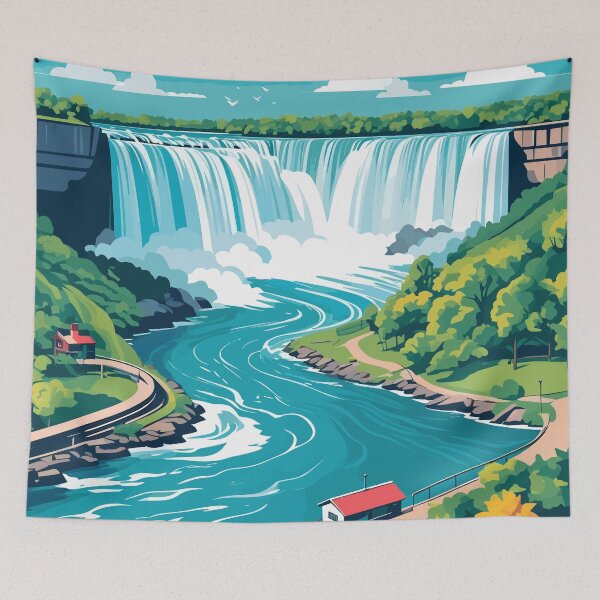 Item preview, Niagara Falls Landscape designed and sold by WildlifeInc.