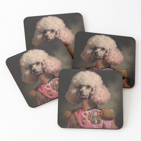 Item preview, Imperial Pink Poodle designed and sold by Samuelsboro.