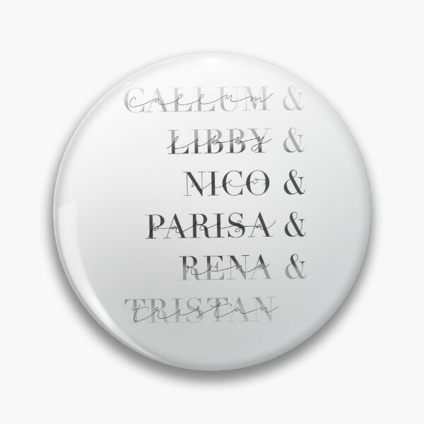Item preview, The Atlas Six Cast designed and sold by Bookishletters.