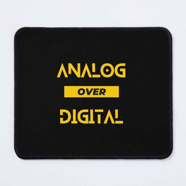 Item preview, Analogue over Digital designed and sold by Creative Shed Designs.