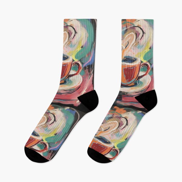 Item preview, Pulsating Beans Abstract Expressionism, Cubism, and Pop Art- Exploring the Energetic Palette of Coffee Culture designed and sold by OlfactoART Studio.