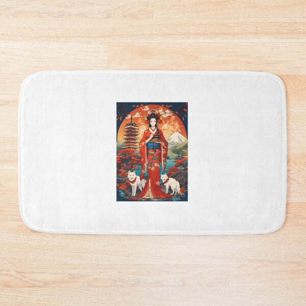 Item preview, Inari Okami Japanese Goddess designed and sold by Christian Rodriguez Nuñez.