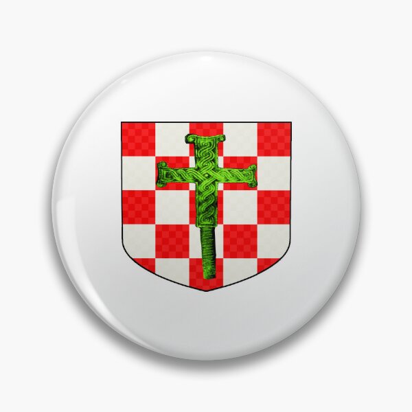 Item preview, Croatian Crest with Viseslav Symbol Hrvatski Grb designed and sold by Velered Designs ⚜️.