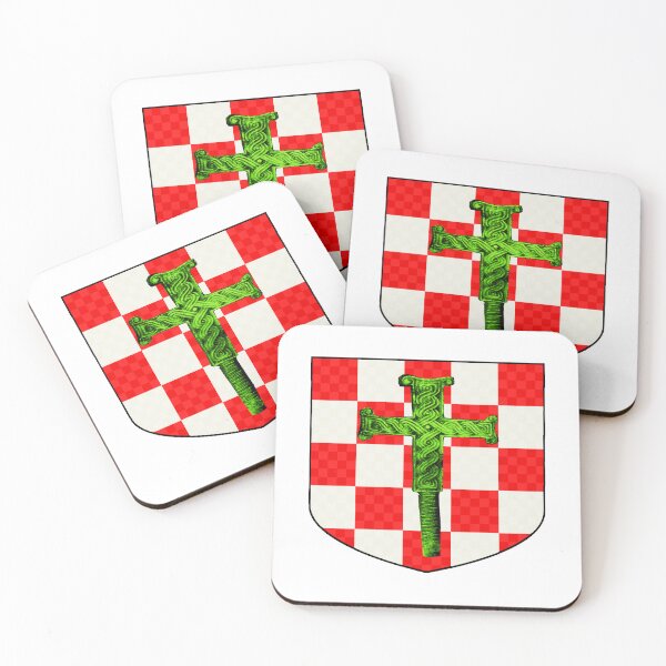 Item preview, Croatian Crest with Viseslav Symbol Hrvatski Grb designed and sold by Velered Designs ⚜️.
