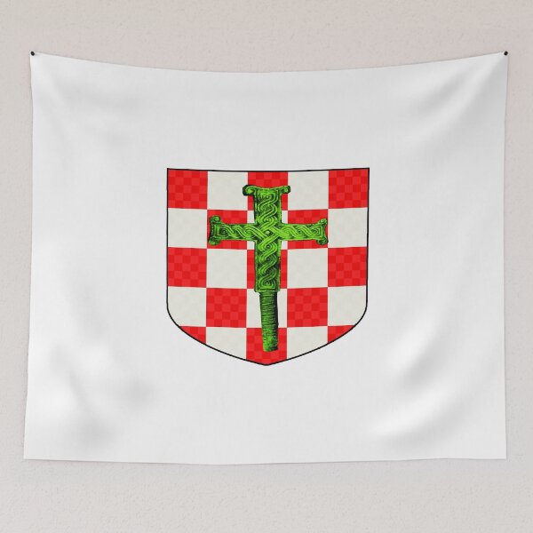 Item preview, Croatian Crest with Viseslav Symbol Hrvatski Grb designed and sold by Velered Designs ⚜️.