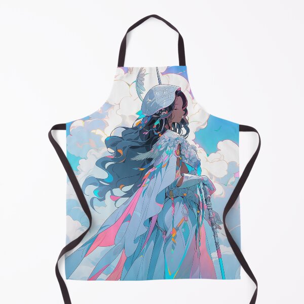 Item preview, Celestial Fantasy Sky Warrior Anime Girl designed and sold by bubblegoth.