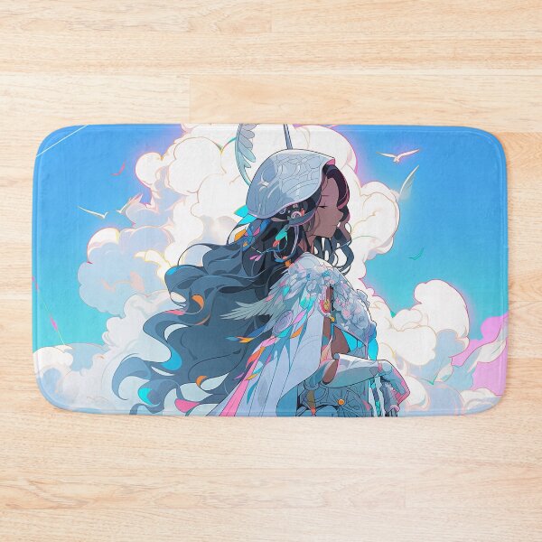 Item preview, Celestial Fantasy Sky Warrior Anime Girl designed and sold by bubblegoth.