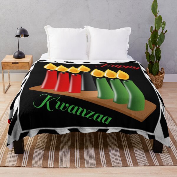 Item preview, Happy Kwanzaa Kinara designed and sold by CMWorkshop.