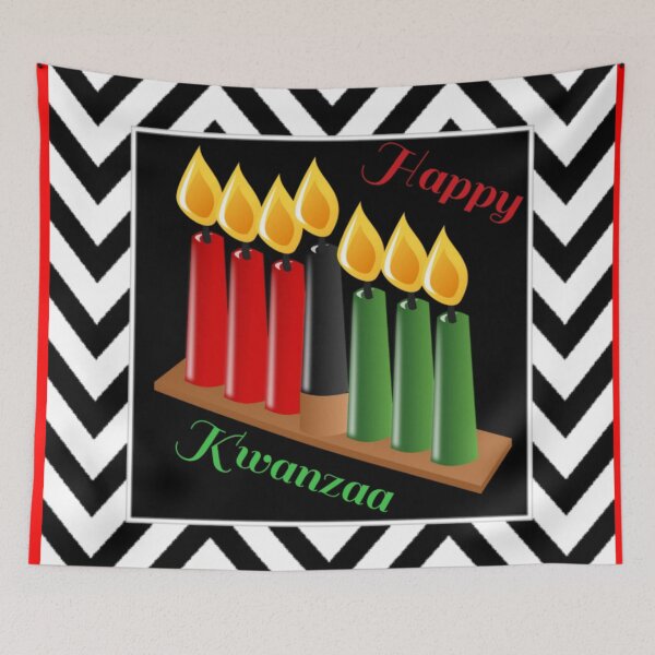 Item preview, Happy Kwanzaa Kinara designed and sold by CMWorkshop.