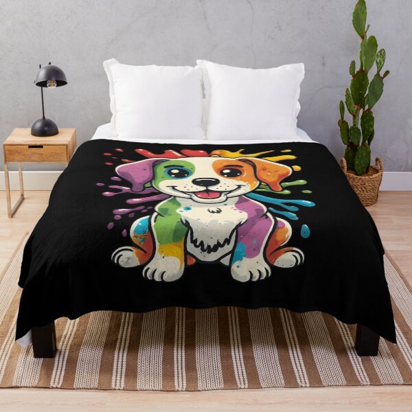 Item preview, Lindo Doggo con un vibrante toque de color designed and sold by FurNation.