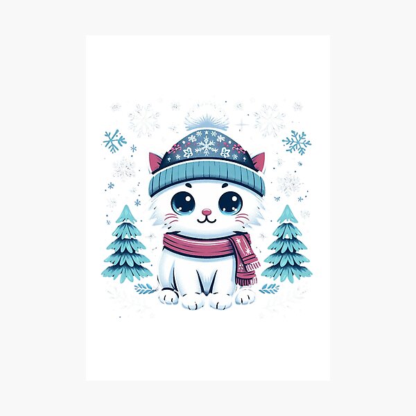 Item preview, winter cat designed and sold by Luxxo30.