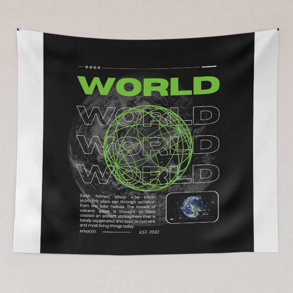 Item preview, WORLD designed and sold by KreativT-shirts.