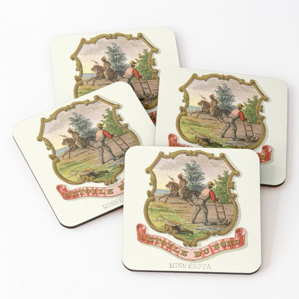 Item preview, 1876 Minnesota Coat of Arms designed and sold by historicimage.