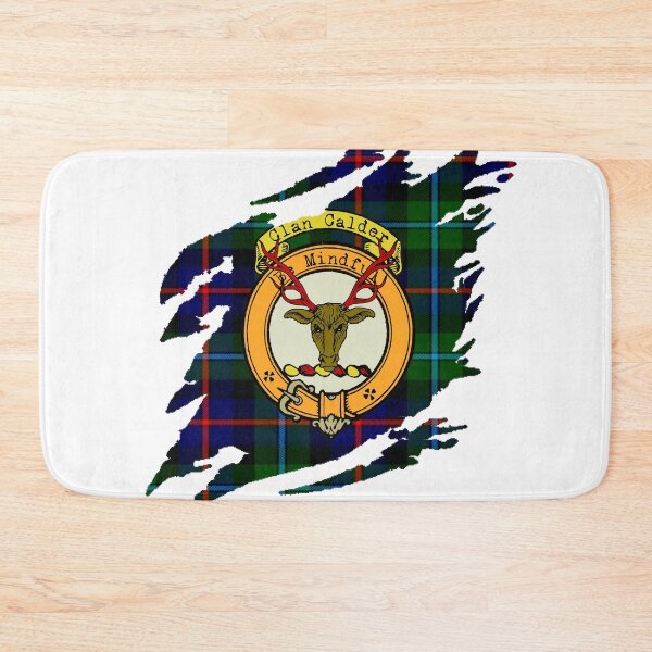 Item preview, Calder Clan Crest Scottish Surname Tartan designed and sold by BagTown Clans.