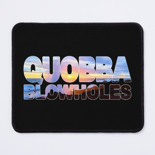 Item preview, QUOBBA Blowholes - Western Australia Sunset designed and sold by Adam Gormley.