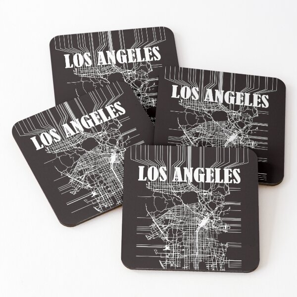 Item preview, Los Angeles City confused Map on tees. designed and sold by Lefthandshop.