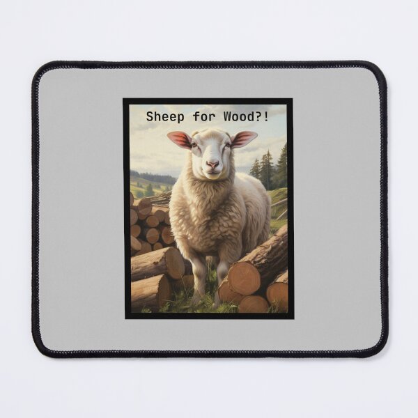 Item preview, Sheep for Wood?! designed and sold by designedright.