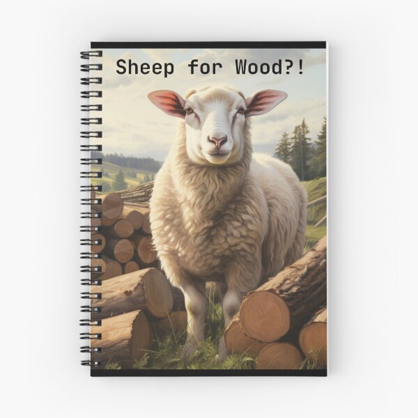 Item preview, Sheep for Wood?! designed and sold by designedright.