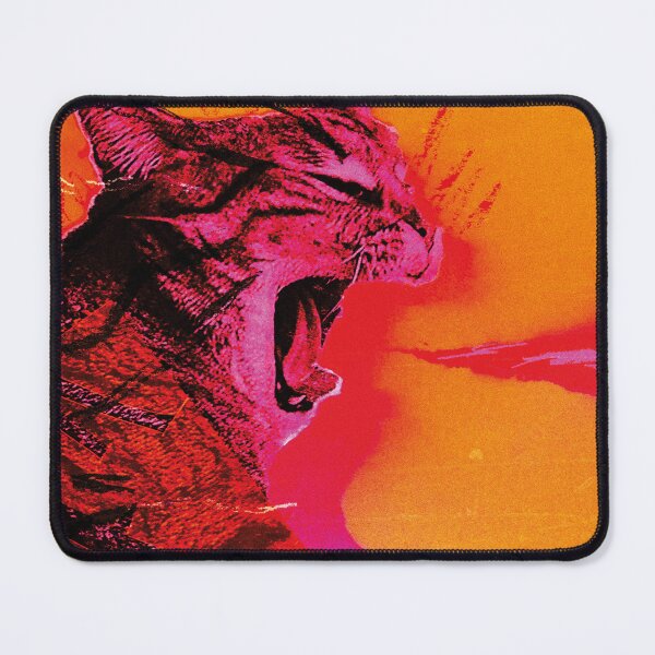 Item preview, Fire-Breathing Energetic Cat designed and sold by Zilo Arts.